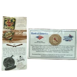St Louis Cardinals Memorabilia Lot Of‎ Pins Collector MLB Sports Pins